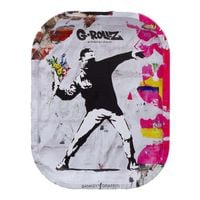tacka metalowa do skręcania g-rollz banksy's flower thrower 14 x 18 cm