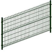 panel ogrodzeniowy 2500*1230mm 2w/h*4mm czarny ral 9005 - seg og 123c