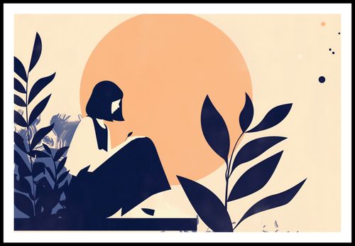 Plakat 91,5x61cm Kontemplacja na Arena.pl