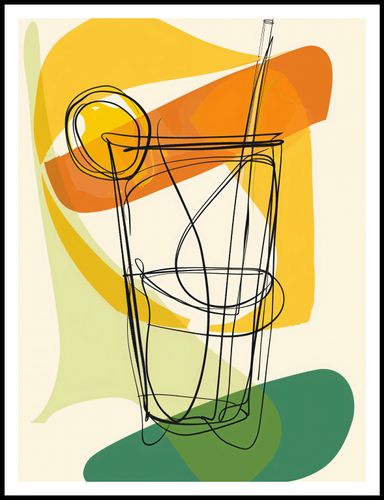 Plakat 75x100cm Koktajl Artystyczny na Arena.pl