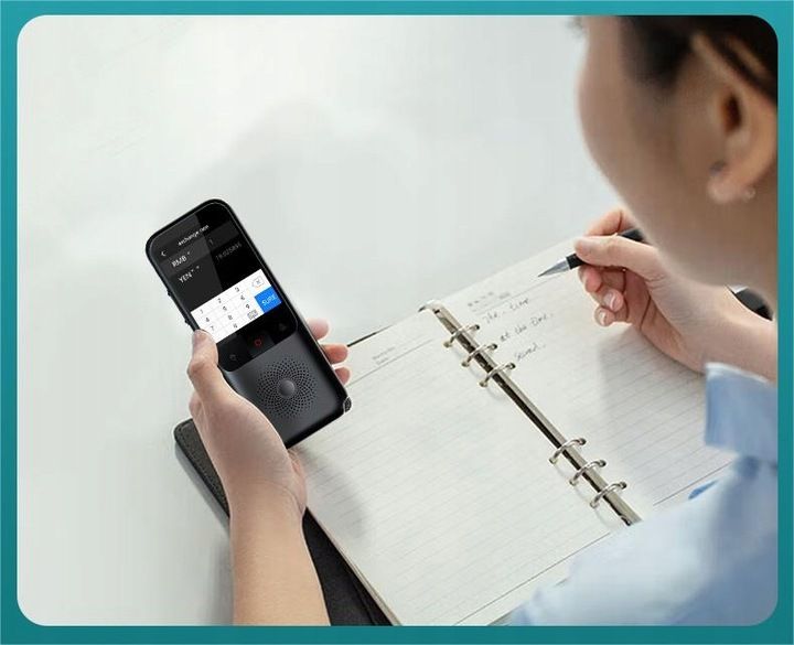 ELEKTRONICZNY TŁUMACZ MOWY MENU WIFI APARAT BLUETOOTH 70+ JĘZYKÓW zdjęcie 10