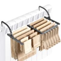 Suszarka na Kaloryfer Grzejnik Balkon Pranie Rozsuwana Regulowana 45-83 cm