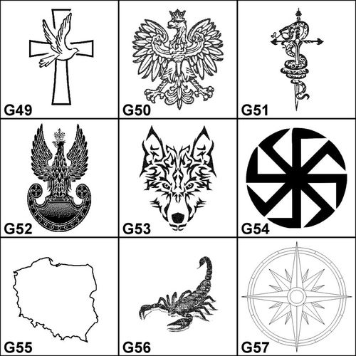 Nieśmiertelnik blacha 5 cm, 11g GRAWER SREBRO na Arena.pl