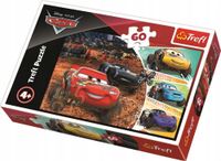 Puzzle Trefl 60 elementów Zygzak McQueen Disney Pixar 4+