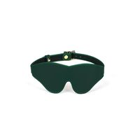 maska na oczy mossy chic leather blindfold liebe seele