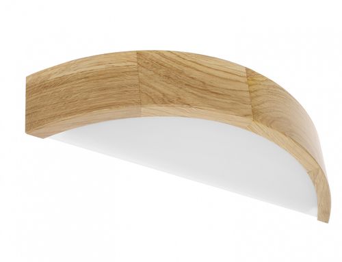 lampa ścienna kinkiet cleo k1dr dąb 41 cm na Arena.pl