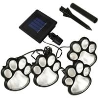 LAMPA SOLARNA ŁAŃCUCH SOLARNY 3M 4 ŁAPKI