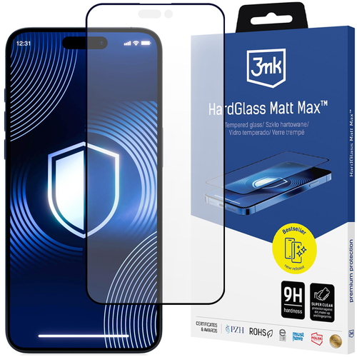 apple iphone 16 pro - 3mk hardglass matt max na Arena.pl