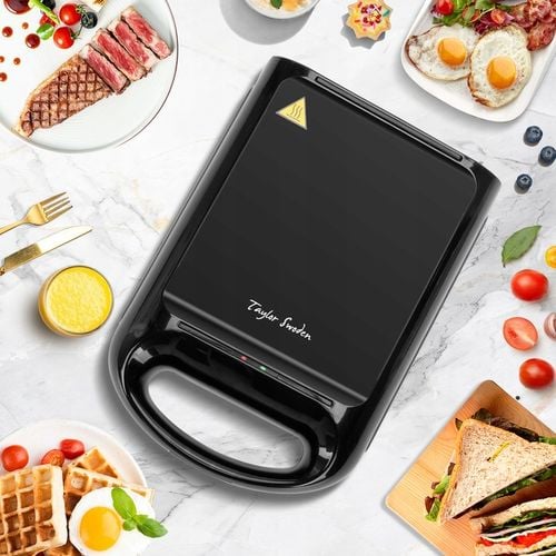OPIEKACZ DO KANAPEK TOSTER GOFROWNICA PANINI 3W1 1200W Taylor Swoden na Arena.pl
