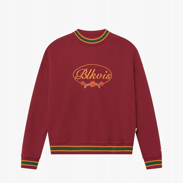 BLKVIS SCRIPT ROSES CREWNECK - Bluza L zdjęcie 4