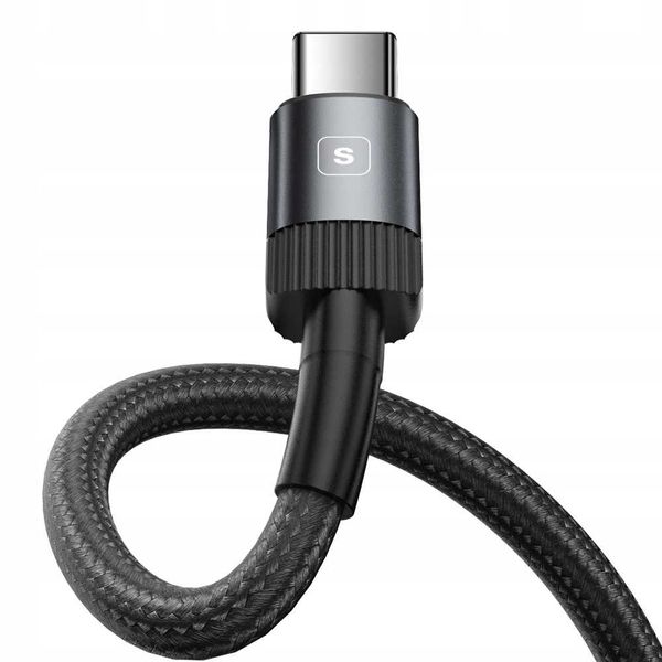 Spacecase Usb-C Cable 2M 2.4A Black zdjęcie 10