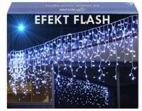 SOPLE 500 LED LAMPKI ZEWNĘTRZNE BIAŁE ZIMNE KURTYNA IP44 STAŁE + FLASH