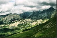 100 70CM OBRAZ PŁÓTNO POLSKIE TATRY PŁÓTNO RAMA