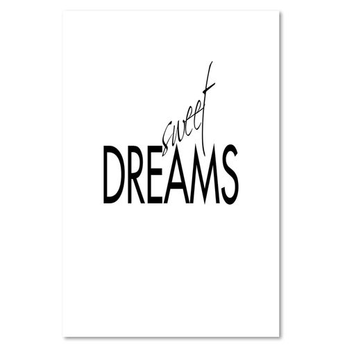 Obraz na płótnie – Canvas, słodkich snów 80x120 na Arena.pl