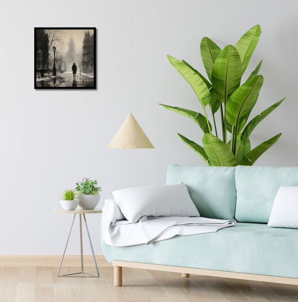 Plakat 40x40cm Mgła nad Londynem zdjęcie 4