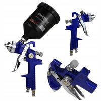 Pistolet Lakierniczy 600 ml 4 bar 4x Dysze 90-170 l/min Kraft&Dele