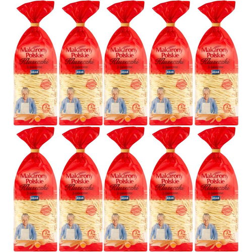 Makarony Polskie Makaron 2-jajeczny kluseczki 250 g x 10 sztuk na Arena.pl