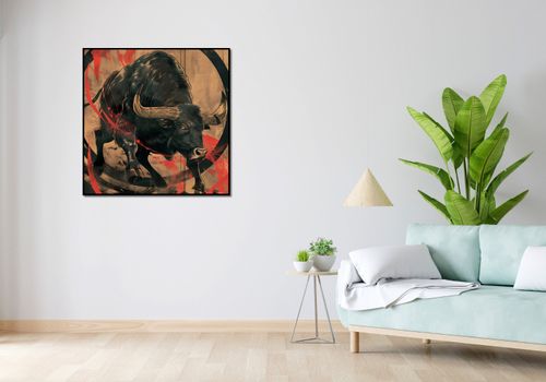Plakat 90x90cm Bycza Niezłomność na Arena.pl