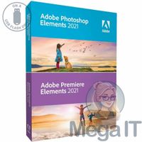 Photoshop & Premiere Elements 2021 - Licencja Wieczysta (LifeTime) - Windows - Użytkownik Indywidualny - BOX (USB)