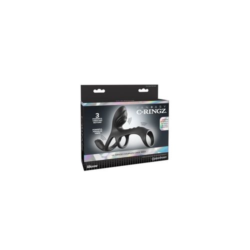 Pierścień Erekcyjny Trójpak Pipedream Fantasy C-Ringz Czarny na Arena.pl