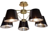 Cortez zwis 5x40W E14 patyna