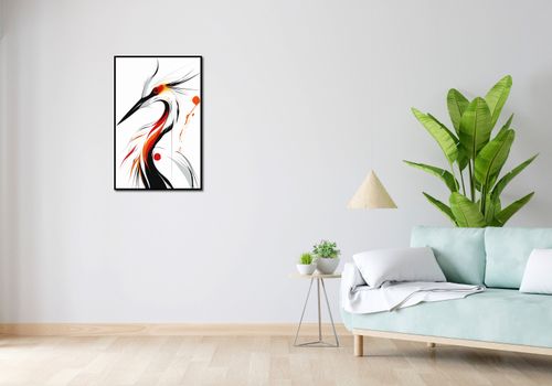 Plakat 53x81cm Bocian na Arena.pl