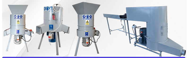 Rozdrabniacz kruszarka do styropianu - linia przemysłowa zdjęcie 5