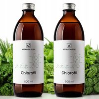 Chlorofil w Płynie Naturalny - Zestaw x2 - Oczyszczanie Odkwaszanie Detox