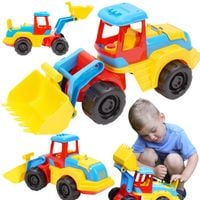 traktor koparka dla dzieci auto budowlane 6894