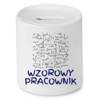 Dla Pracownika Skarbonka Wzorowy Pracownik Z Nadrukiem Ze Zdjęciem