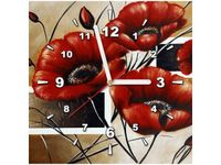 30X30CM ZEGAR POLNE MAKI OBRAZ DREWNO