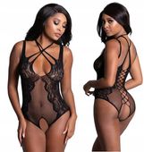 Sexy bielizna erotyczna body otwarte seksowne bodystocking z dziurką strój