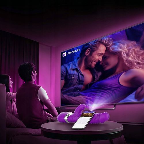 damski wibrator łechtaczk posuwisty z 7 różnymi funkcjami wibracji APP na Arena.pl