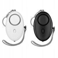 ALARM OSOBISTY BRELOK aż 140db BARDZO GŁOŚNY SAMOOBRONA + latarka LED