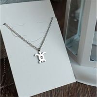 naszyjnik stal chirurgiczna żółwik kryształ