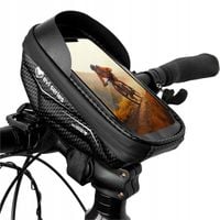 SAKWA ROWEROWA WODOODPORNA ETUI NA TELEFON SOLIDNA TORBA NA KIEROWNICE