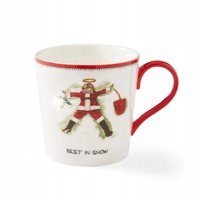 Spode Kubek Kit Kemp Doodles 340ml Best in Snow świąteczny na prezent biały