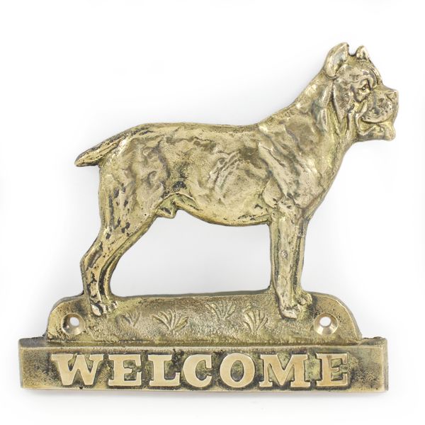 Cane Corso welcome plakietka Art-Dog zdjęcie 1