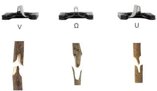 ZESTAW SEKATOR NOŻYCE NOŻYCZKI OGRODOWE DO SZCZEPIEŃ OKULIZACJI DRZEW ETUI zdjęcie 9