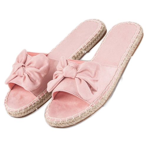 Zamszowe klapki espadryle r.38 na Arena.pl