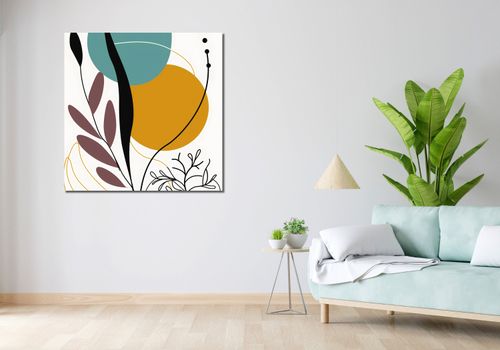 Obraz 100x100cm Akwarelowe Przebudzenie na Arena.pl