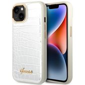 Etui Guess do iPhone 15 Plus, iPhone 14 Plus, Srebrny