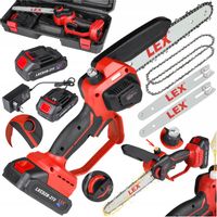 Pilarka AKUMULATOROWA piła łańcuchowa Smarowanie łańcucha 8"do gałęzi 2xAku