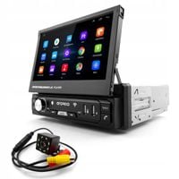 Radio Samochodowe 1DIN 7" GPS Android 2/32 GB Wysuwany Ekran Kamera WiFi