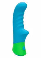 ridged-g vibrator silikonowy, 10 trybow, wodoodporny, ładowany usb