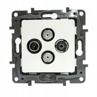 GNIAZDO KOŃCOWE LE-764566 R-TV + 2xSAT Niloe LEGRAND