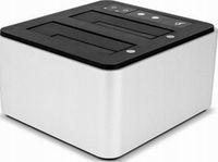 Dock USB-C OWC Dual Drive Dock do dysków twardych srebrno-czarny