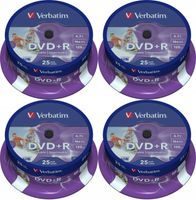 Płyta DVD Verbatim DVD+R 4,7 GB 100 szt