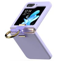 2 x Mercury etui Gold Ring Flip6 F741 liliowy/lilac