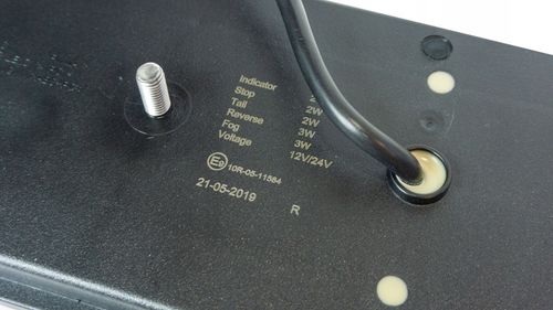 Lampa lampy tylne LED do lawety TIR neon 12/24 L na Arena.pl